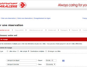 Air Algérie lance un service d’enregistrement pour ses vols internationaux